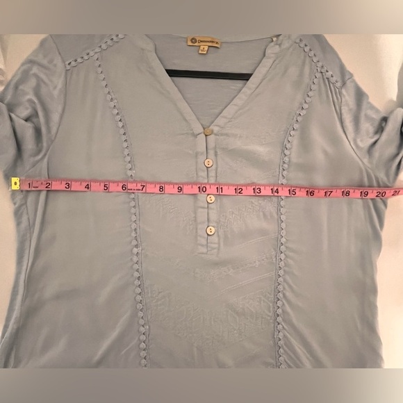 Light Blue Women's Top - Picture 5 of 7